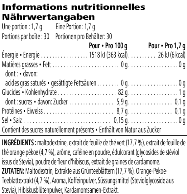 Instant-Kräutergetränk mit Tee-Extrakten Pfirsich 51 g - Image 4