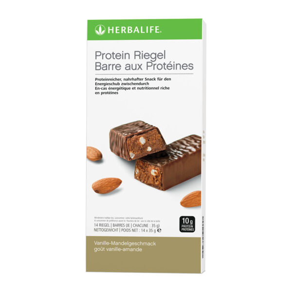 Protein Riegel Vanille-Mandel Praktischen Snack 14 Riegel