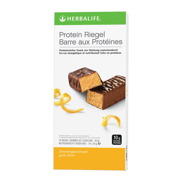 Protein Riegel Zitrone Praktischen Snack 14 Riegel