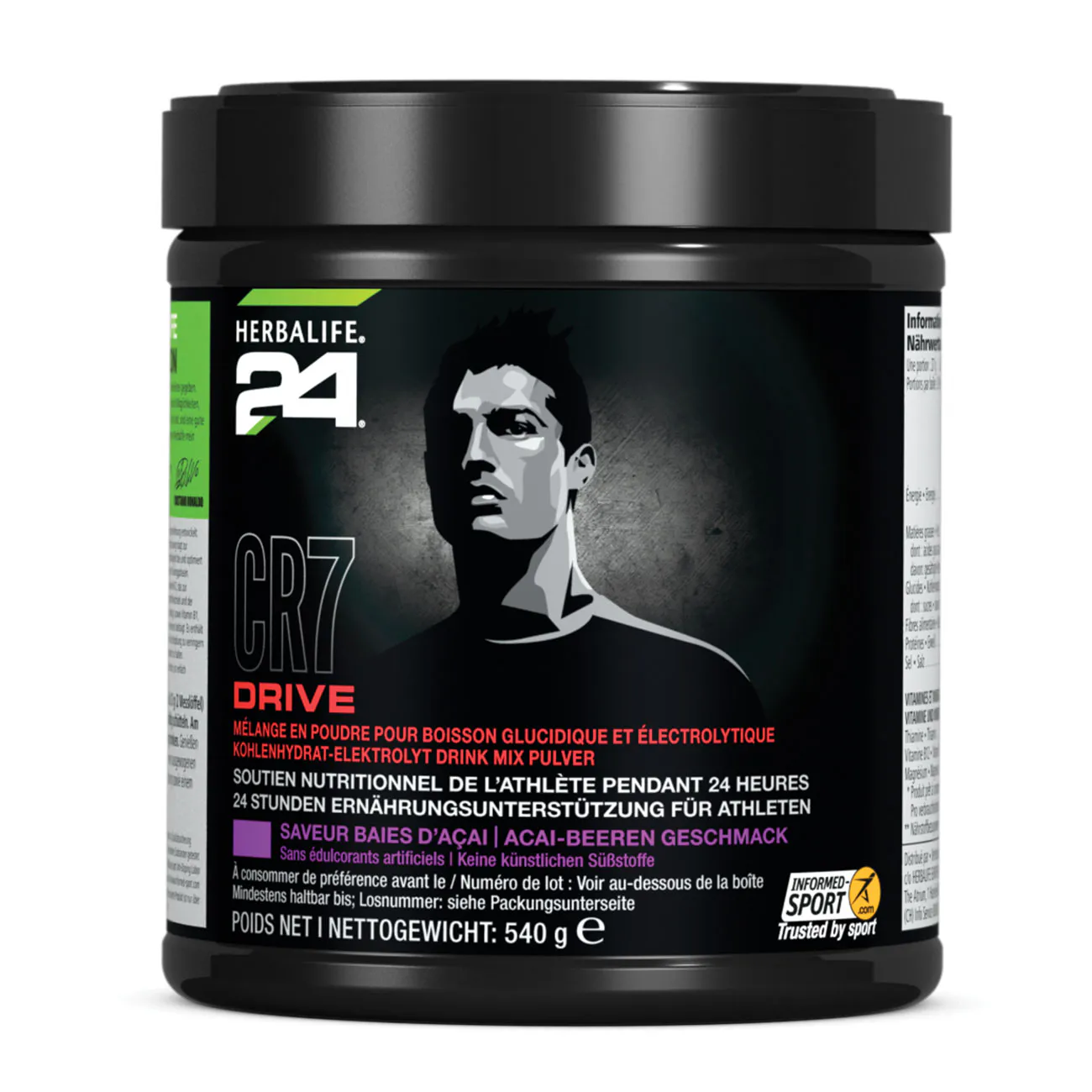 CR7 Drive Ausdauergetränk Acai-Beere 540 g