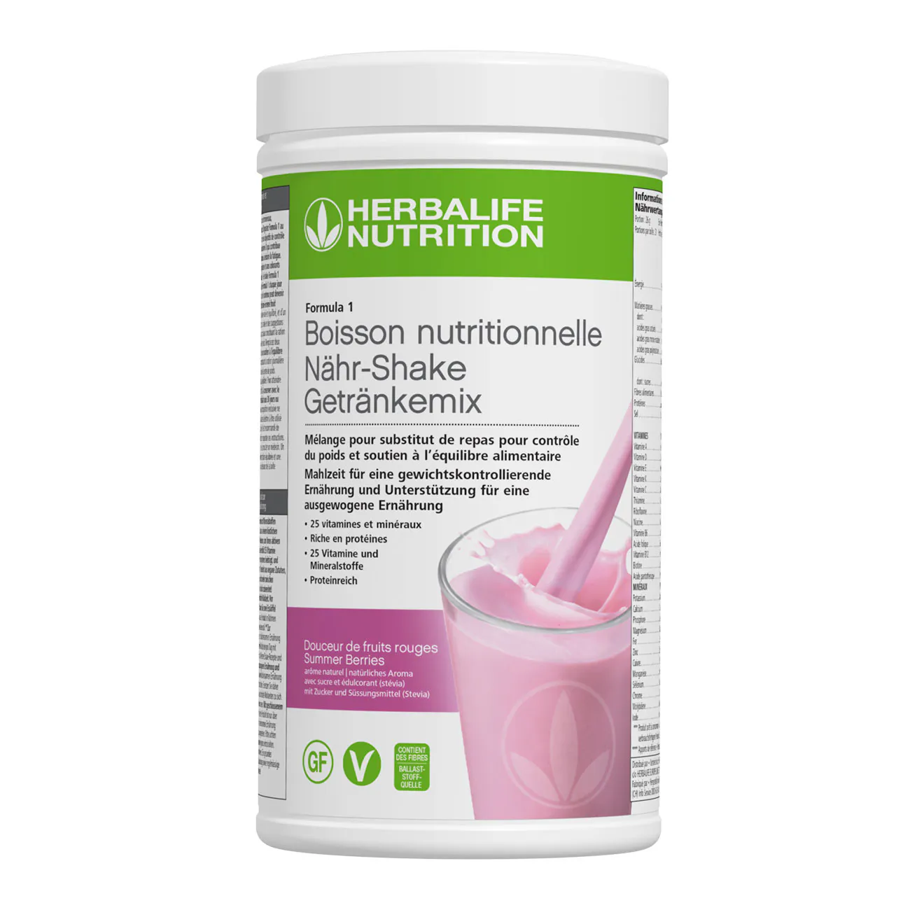 Formula 1 Shake Summer Berries Getränkemix 550 g